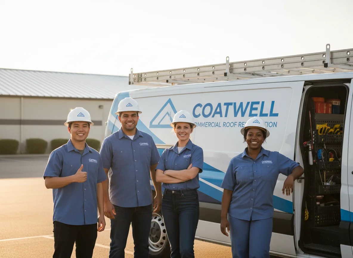 Commercial roof coating company in Covington, PA